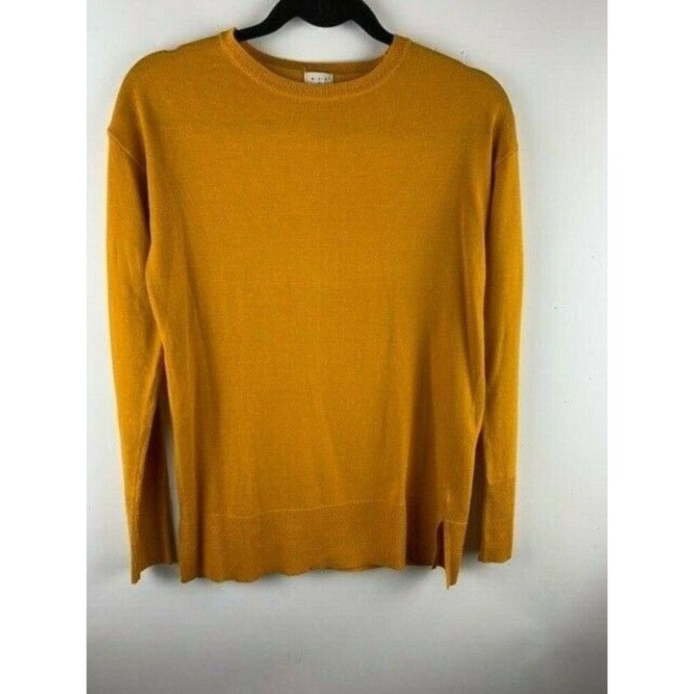 A New Day Womens Size XS Gold Sweater Long Sleeve